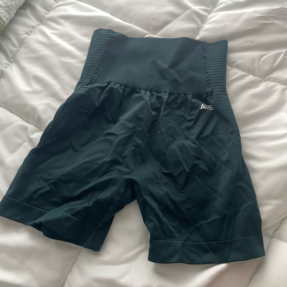 AYBL Balance V2 Seamless Shorts Forest Green